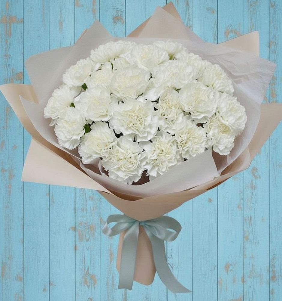 Букет цветов из: Гвоздики в Ноябрьск