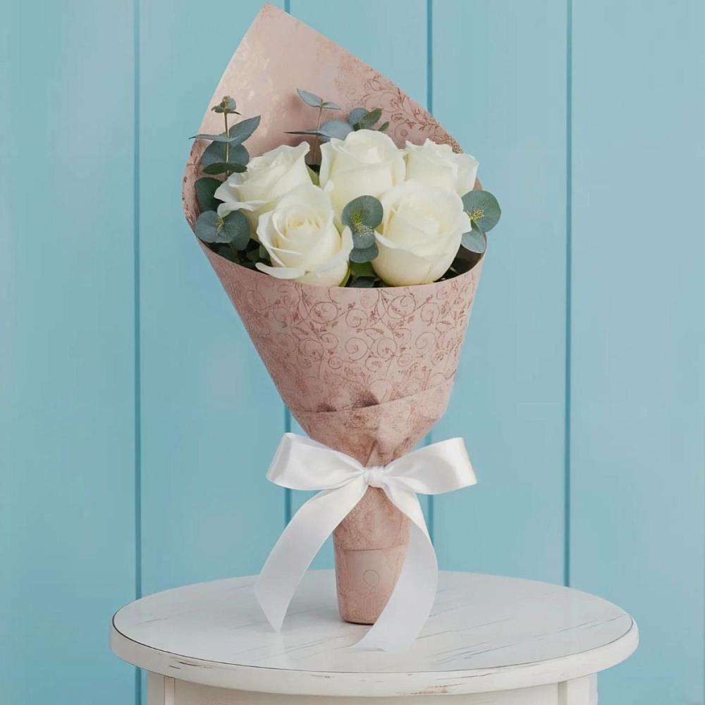 Букет контраст в Ноябрьск Букет цветов из: Розы в Ноябрьск