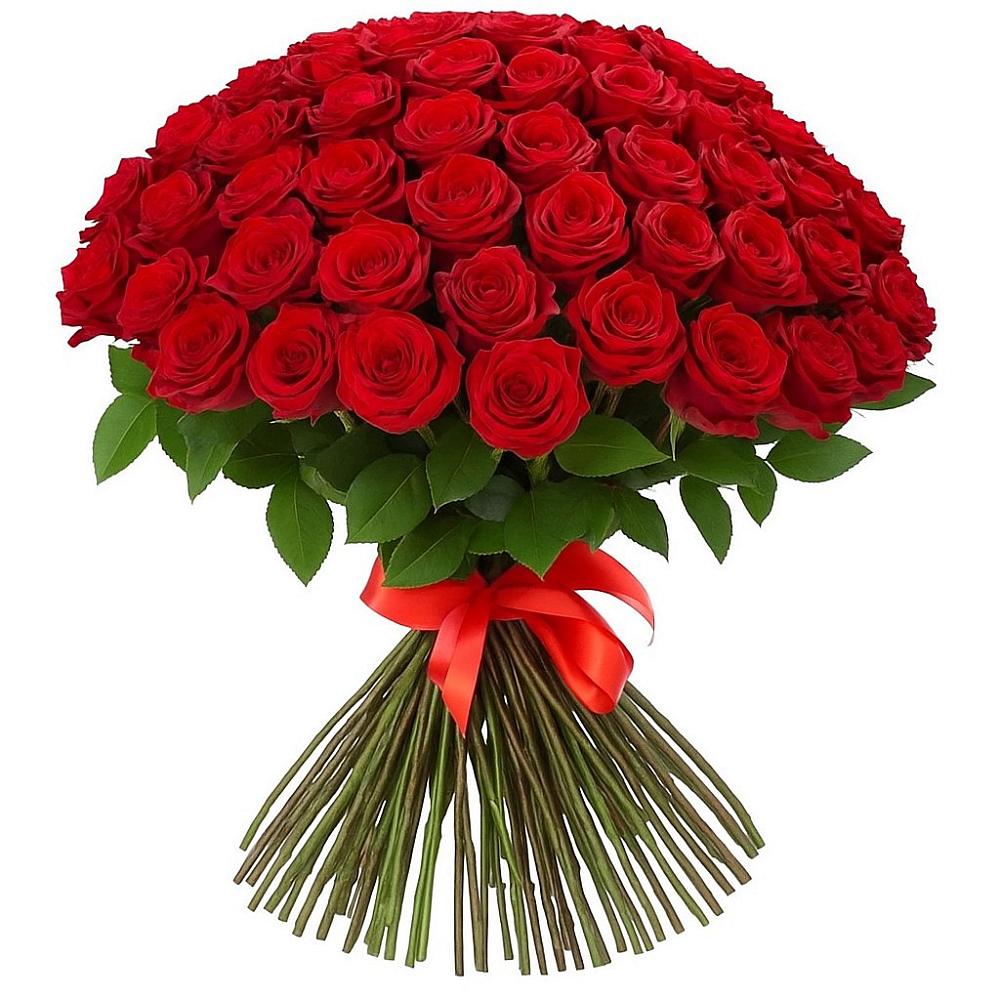 Букет Красные розы Блэк Меджик в Ноябрьск