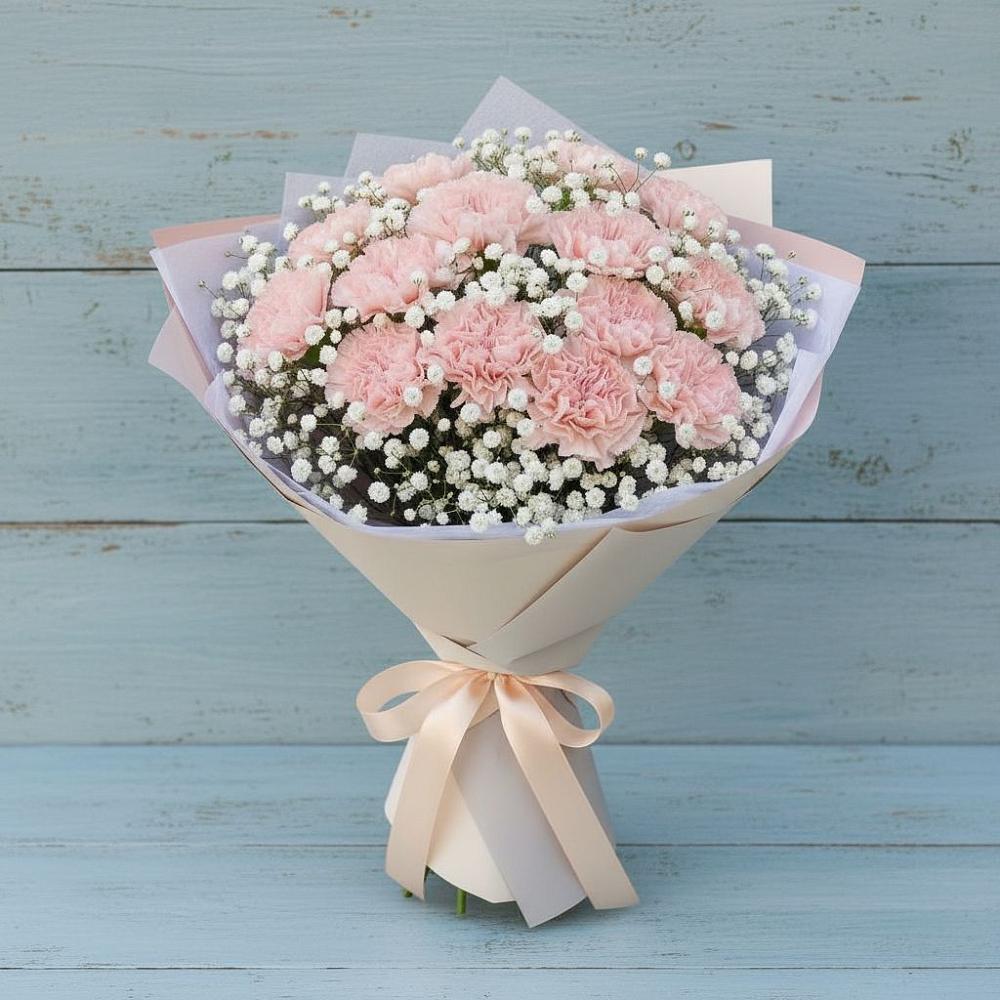 Букет цветов из: Гвоздики в Ноябрьск