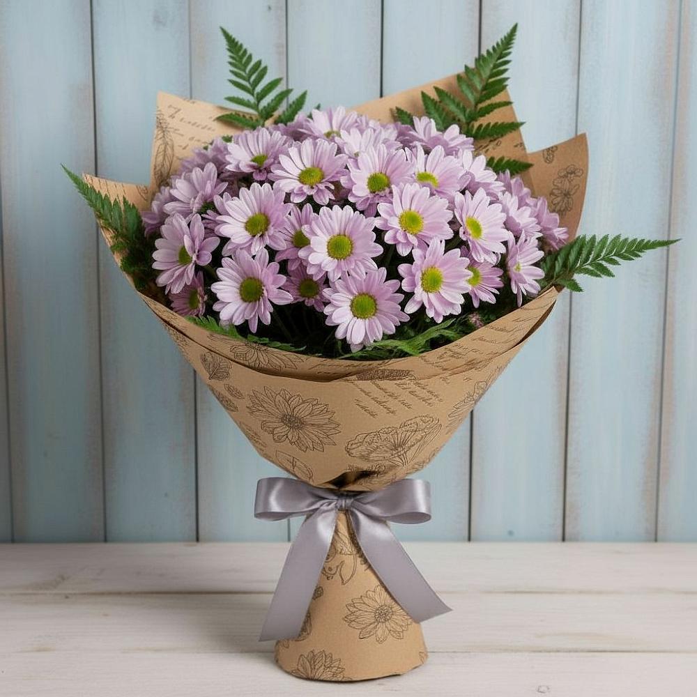 Букет цветов из: Хризантемы в Ноябрьск