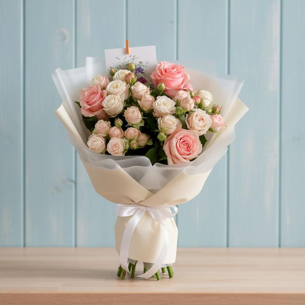 Букет голос любви в Ноябрьск Букет цветов из: Розы в Ноябрьск