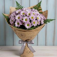 Букет соблазн в Ноябрьск Букет цветов из:  Хризантемы в Ноябрьск