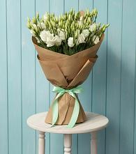 Букет Утренняя Свежесть в Ноябрьск Букет цветов из:  Лизиантусы в Ноябрьск