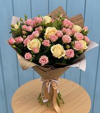 Букет варенье из роз в Ноябрьск Букет цветов из:  Розы в Ноябрьск