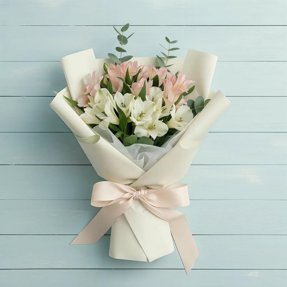 Букет цветов из: Альстромерии в Ноябрьск