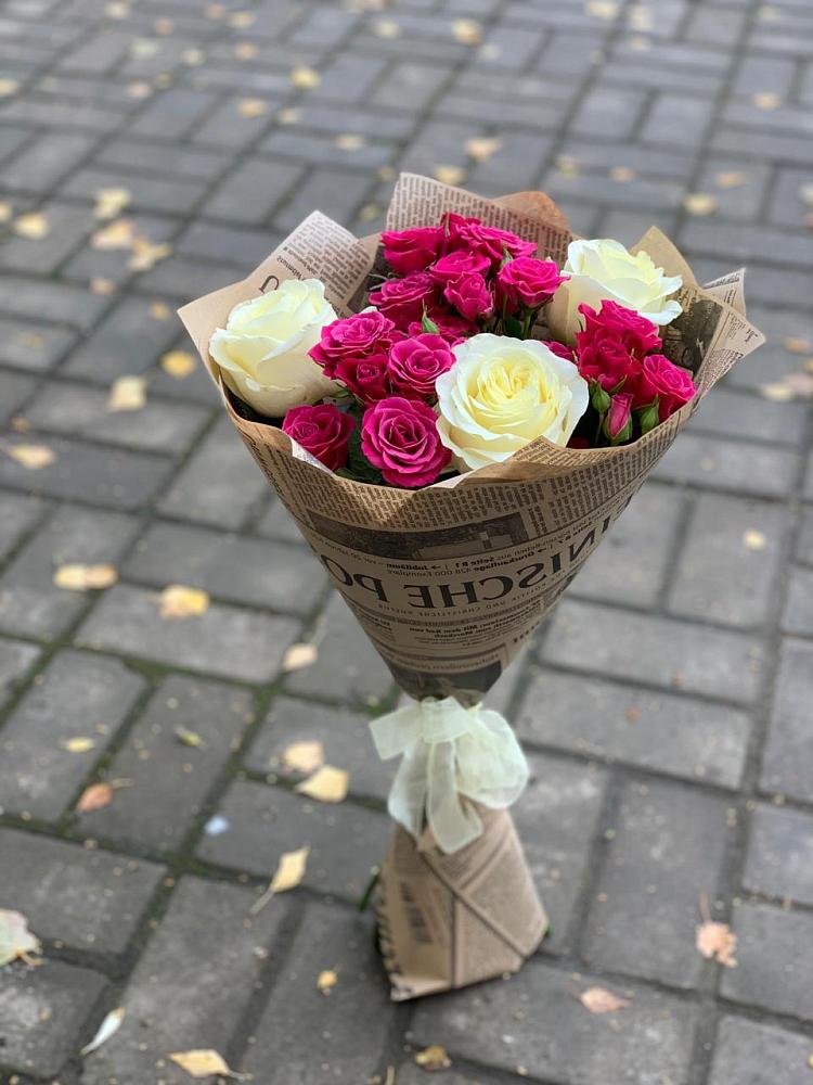 Букет цветов из: Розы в Ноябрьск