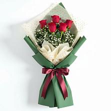 Букет рубиновое очарование в Ноябрьск Букет цветов из:  Розы в Ноябрьск