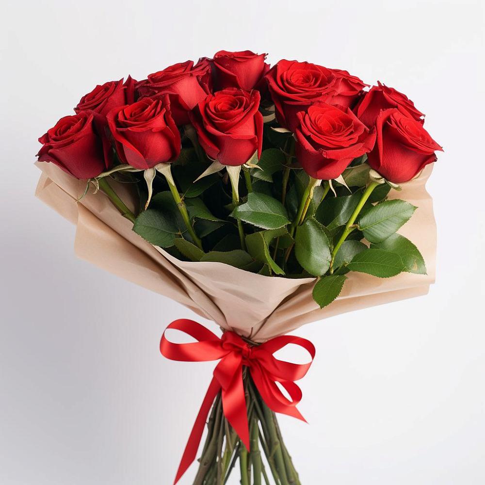 Букет 11 Красных роз Эдлесс Лав в Ноябрьск